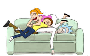 Summer Smith Exploring A Futuristic City Wallpaper