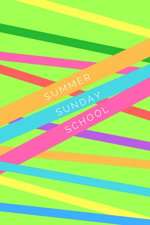 Summer Sunday School Poster Wallpaper
