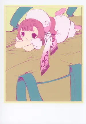 Sumomo, An Iconic Character From Chobits Anime Series Dancing. Wallpaper