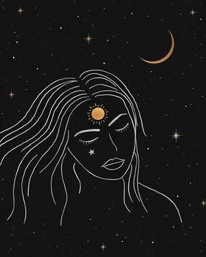 Sun And Moon - A Harmonious Dance Wallpaper