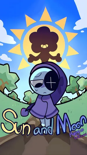 Sun And Moon Dandys World Wallpaper