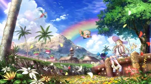 Sun And Moon Pokemon Aesthetic Video Game Wallpaper