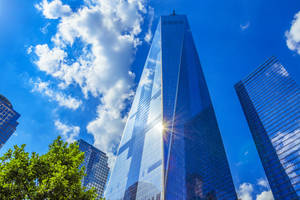 Sun On The One World Trade Center Wallpaper