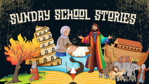 Sunday School Stories Biblical Illustration Wallpaper