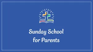 Sunday Schoolfor Parents Banner Wallpaper