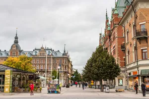 Sundsvall Cityscape Sweden Wallpaper