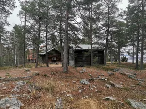 Sundsvall Forest Cabin Sweden Wallpaper