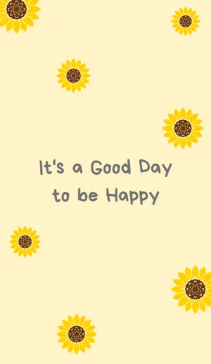 Sunflower Cute Yellow Aesthetic Wallpaper