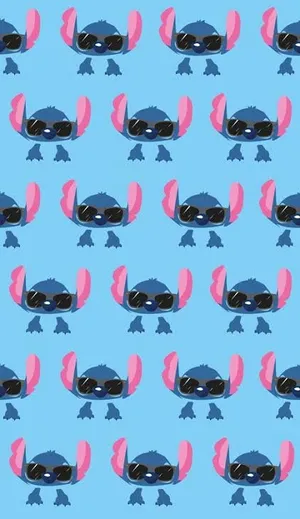 Sunglass Stitch Aesthetic Wallpaper