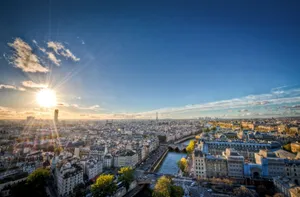 Sunny Day Brussels Wallpaper