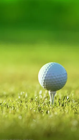 Sunny Day Golf Iphone Wallpaper