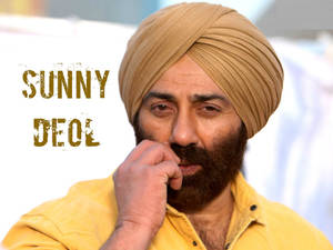 Sunny Deol Brown Turban Wallpaper