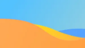 Sunny_ Desert_ Dune_ Gradient Wallpaper