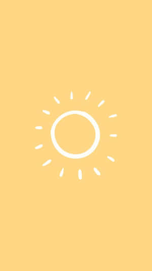 Sunny_ Yellow_ Background Wallpaper