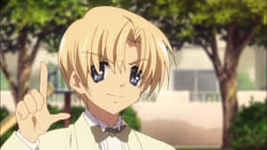 Sunohara Youhei Anime Character Gesture Wallpaper