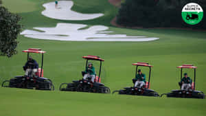 Sunrise On The Fairways Of Augusta National Wallpaper