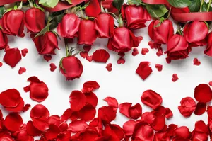 Sunrise Over A Mountain Lake Wallpaper