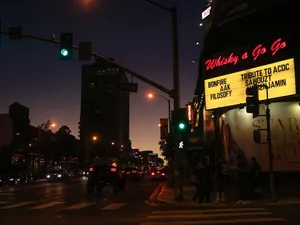 Sunset Boulevard Nighttime Wallpaper