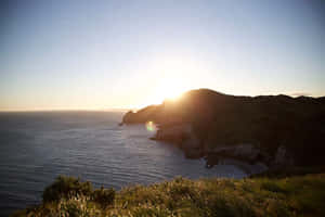 Sunset Cliffs Ocean View Wallpaper