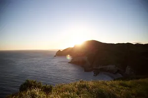 Sunset Cliffs Ocean View Wallpaper