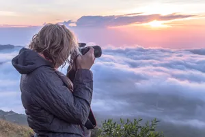 Sunset Clouds Photography Wallpaper