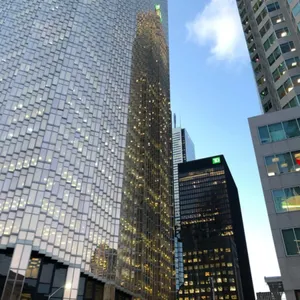 Sunset Illuminating A Spacious Markham Park, Markham, Ontario. Wallpaper