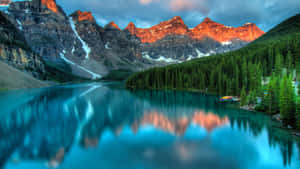 Sunset_ Mountain_ Lake_ Reflections.jpg Wallpaper