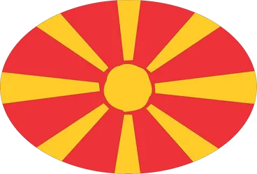 Sunset Over Ancient Macedonia Wallpaper