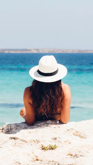 Sunset Over The Ocean Wallpaper