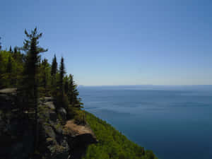 Sunset Over Thunder Bay Wallpaper