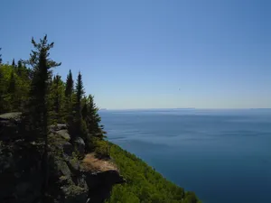 Sunset Over Thunder Bay Wallpaper