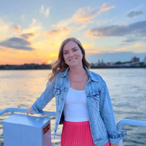 Sunset Smile Waterfront Wallpaper