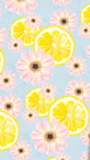 Sunshine In The Yellow Summer Wallpaper