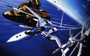 Suoer Dimension Fortress Mcross Wallpaper