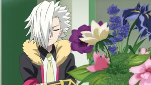 Suoh Genji Contemplative Moment Wallpaper