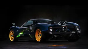 Super Cool 2010 Pagani Zonda Tricolore Wallpaper