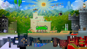 Super Mario Crossover World Wallpaper