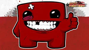 Super Meat Boy Teeth Wallpaper