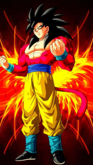 Super Saiyan 4 — Unlock Your Full Potential Wallpaper