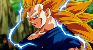 • Super Saiyan 4 Vegeta Charges Ahead In Dragon Ball Heroes! Wallpaper