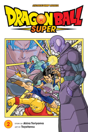 Super Saiyan Blue Gokou On The Cover Of The Dragon Ball Super Manga Wallpaper