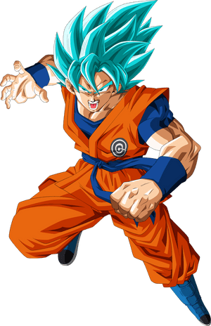 Super Saiyan Blue Transformation - The Ultimate Power Of Gods Wallpaper