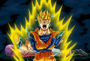 Super Saiyan Future Gohan Rage Wallpaper
