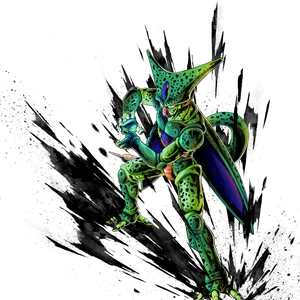 Super Saiyan Goku Against Cell In The Cell Games Wallpaper