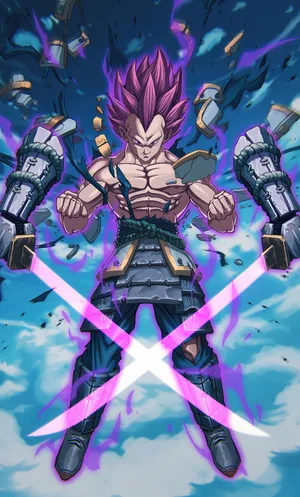 Super_ Saiyan_ Power_ Up Wallpaper