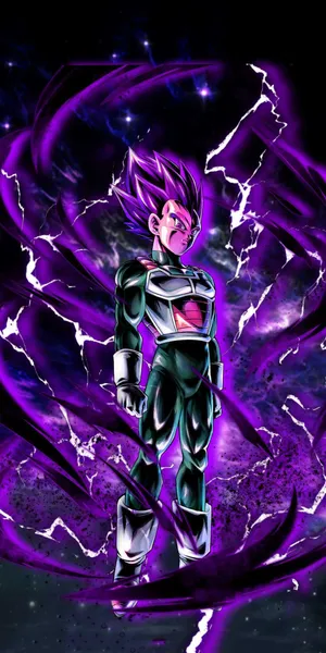 Super Saiyan Purple Aura Wallpaper
