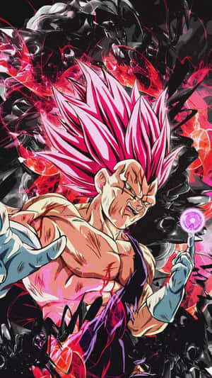 Super Saiyan Rose Energy Ball Wallpaper
