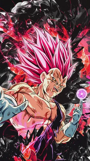Super Saiyan Rose Energy Ball Wallpaper