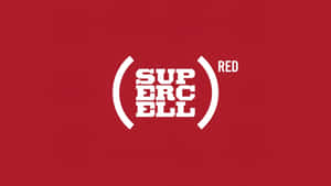Supercell Logo Red Background Wallpaper