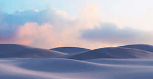 Superficial Dunes Of Purple Sand Wallpaper